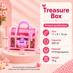 Reusable Food-Grade PP + PET Plastic Cartoon Storage box