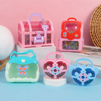 Reusable Food-Grade PP + PET Plastic Cartoon Storage box