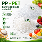 Reusable Food-Grade PP + PET Plastic Cartoon Storage box